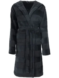 Bademantel "Santiago" in Schwarz
