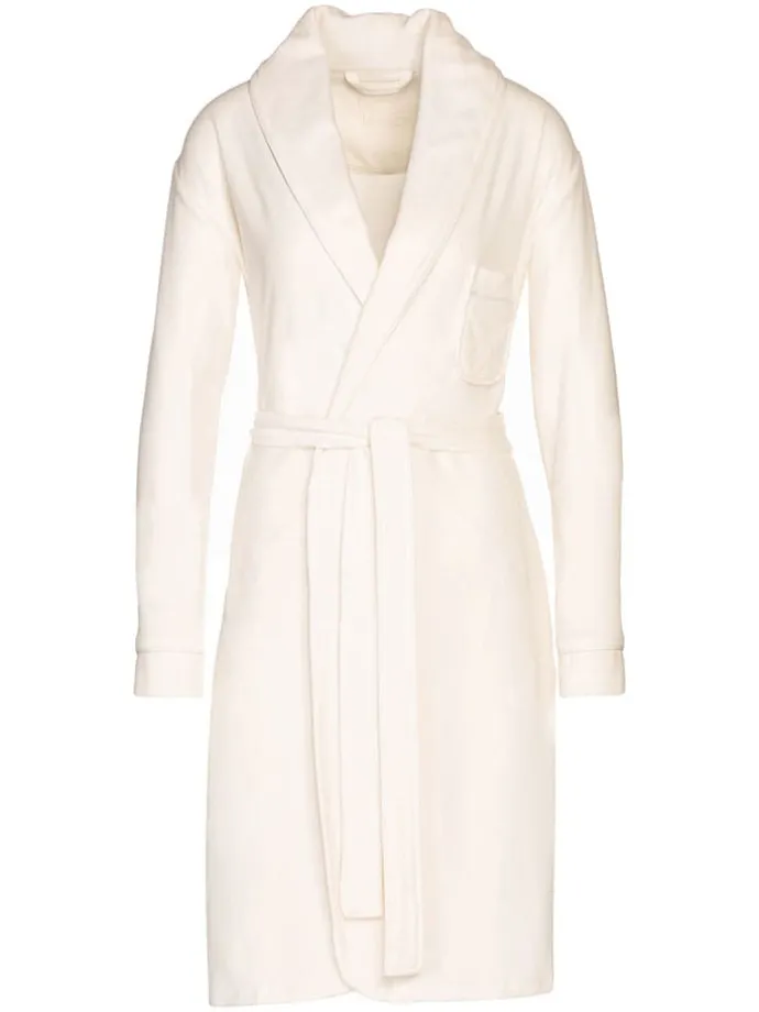 Bademantel "Vivienne" in Creme