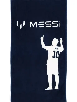 Badetuch in Dukelblau - (B)50 x (H)100 cm