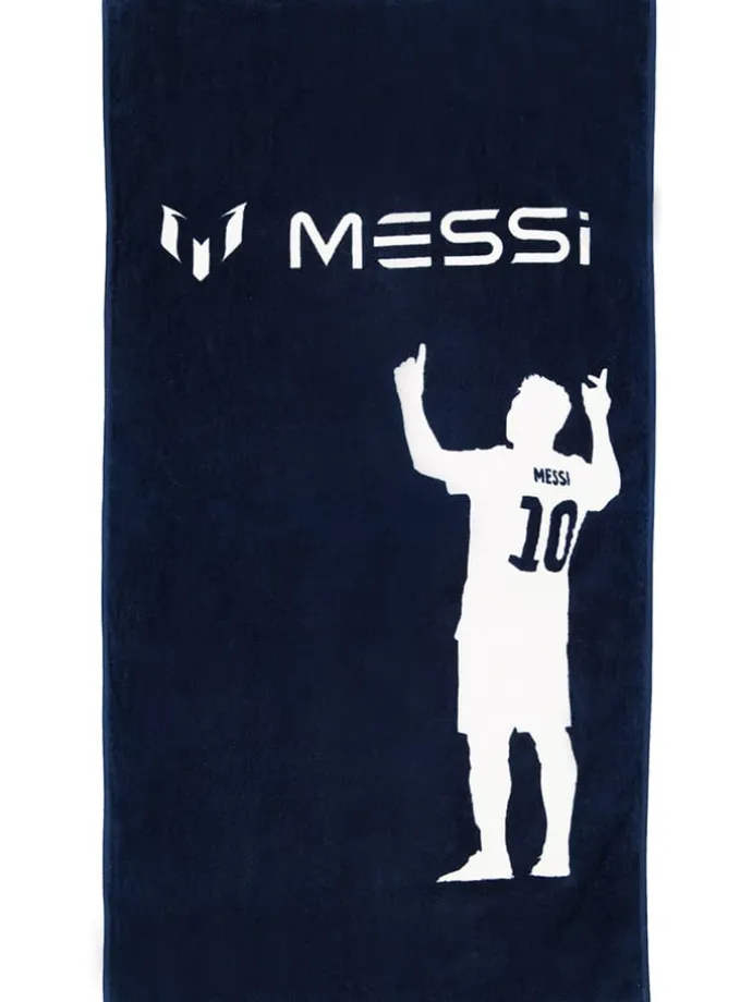 Badetuch in Dukelblau - (B)50 x (H)100 cm