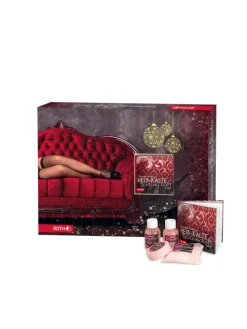 Bade-Wellness Adventskalender - Heiße Stunden - mit Buch in Bunt