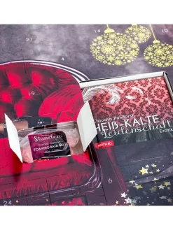 Bade-Wellness Adventskalender - Heiße Stunden - mit Buch in Bunt