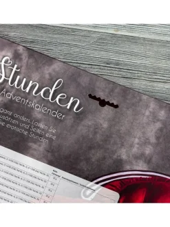 Bade-Wellness Adventskalender - Heiße Stunden - mit Buch in Bunt