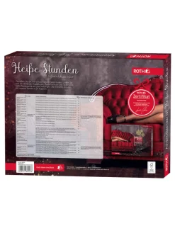 Bade-Wellness Adventskalender - Heiße Stunden - mit Buch in Bunt