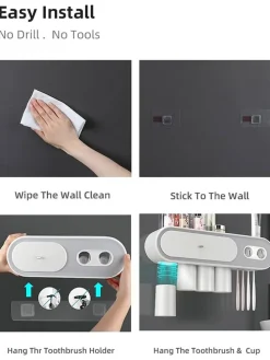 Badezimmer-Organizer in Weiß - (B)34,5 cm - (B)34,5 cm