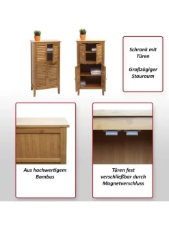 Badezimmerschrank B18 mit 4 Türen