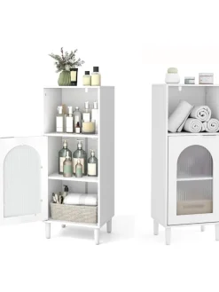 Badezimmerschrank in Weiß