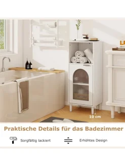 Badezimmerschrank in Weiß