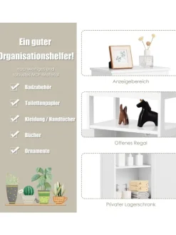 Badezimmerschrank in Weiß