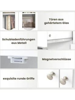 Badezimmerschrank in Weiß