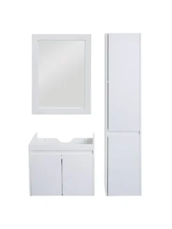 Badezimmerset L86, Weiß