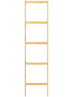 Badezimmer-Standregal in Hellbraun - (B)33 x (H)140 x (T)33 cm