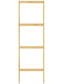 Badezimmer-Standregal in Hellbraun - (B)33 x (H)110 x (T)33 cm