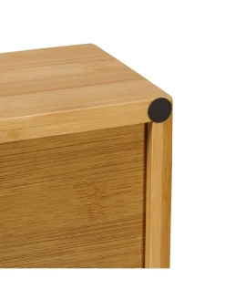 Badregal in Natur - (B)27 x (H)83 x (T)26 cm