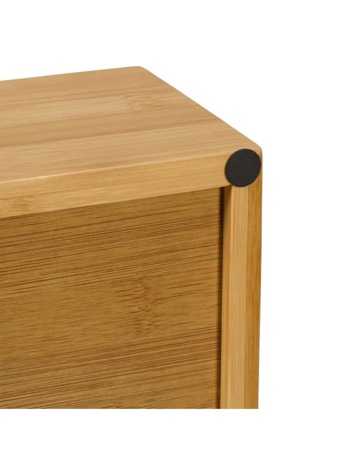 Badregal in Natur - (B)27 x (H)83 x (T)26 cm