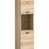 Badschrank in Eiche Sonoma Nachbildung - (B) 30 x (H) 125 x (T) 29