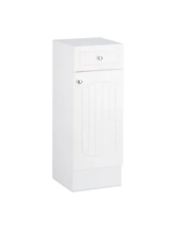 Badschrank in Weiß - (B)30,5 x (H)80 x (T)30,5 cm