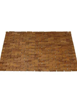 Badvorleger in Hellbraun - (L)70 x (B)50 cm