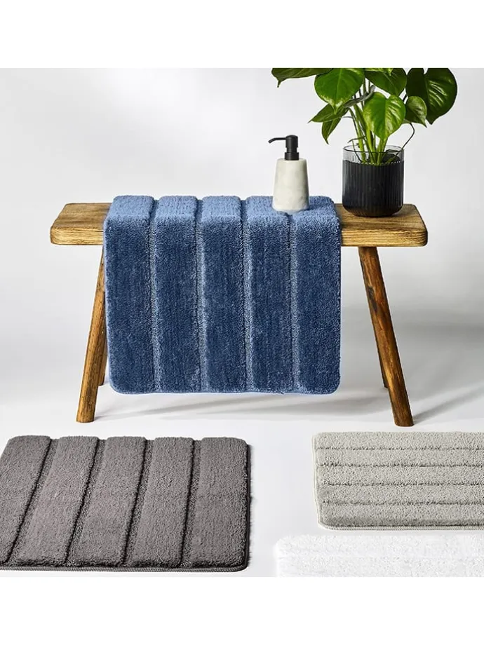 Badvorleger "Milano" in Dunkelblau