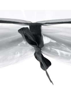 Balkongewächshaus in Schwarz/ Transparent - (B)48 x (H)80 x (T)24,5 cm