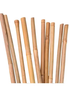 Bambusstäbe 120 cm in Braun