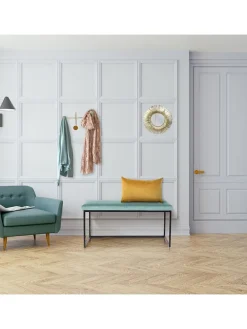 Bank "Giulia" in Petrol - (B)100 x (H)49 x (T)39 cm