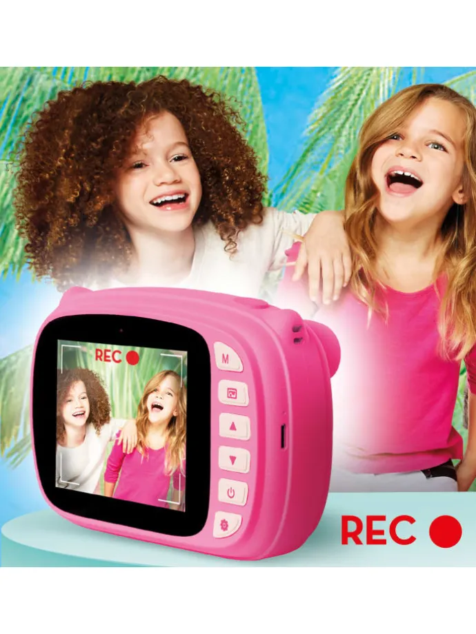 Barbie Print Cam Sofortbildkamera Kamera in pink