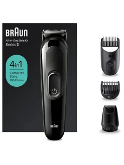 Barttrimmer "Series 3 - SK3400 Styling Kit" in Schwarz