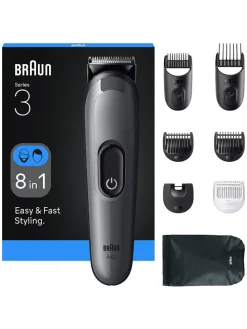 Barttrimmer ''Series 3 All-In-One'' in Schwarz