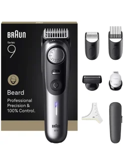 Barttrimmer ''Series 9'' in Chrom