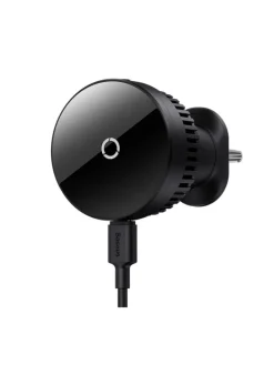 Baseus MagPro Series Autohalterung mit 15-W-Induktionsladegerät in Schwarz
