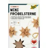 Bastelpapier für Mini-Fröbelsterne "Nature" in Hellbraun
