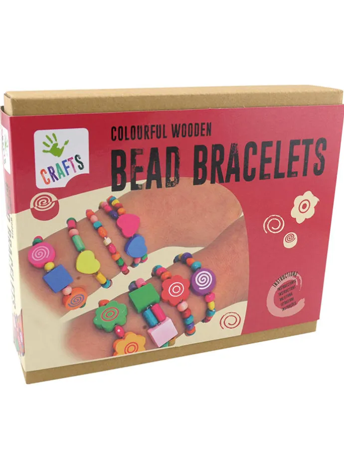 Bastelset "Holzperlen-Armbänder" - ab 6 Jahren