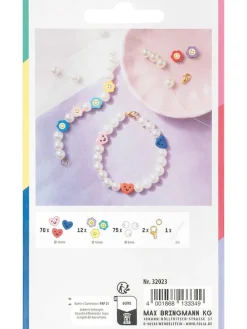 Bastelset "Perlen Mix Happy" in Bunt