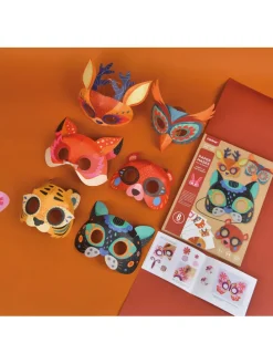 Bastelset "Tiermasken" - ab 5 Jahren