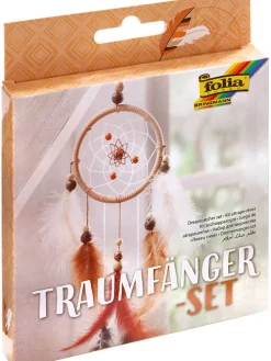 Bastelset "Traumfänger" in Braun