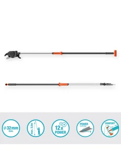 Baum- und Strauchschneider "StarCut Pro S" in Schwarz