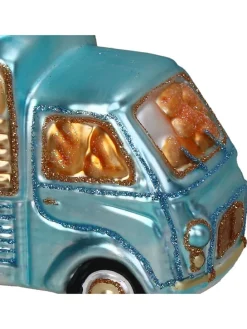 Baumschmuck "Bread Delivery Van" in Türkis - (H)12 cm