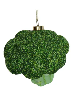 Baumschmuck "Broccoli" in Grün - (H)10 cm
