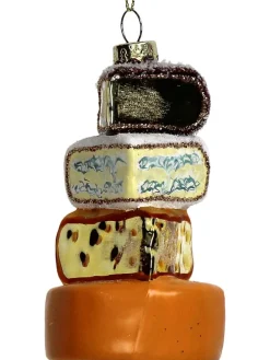 Baumschmuck "Cheese" in Bunt - (H)11,5 cm
