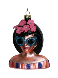 Baumschmuck "Fashion Lady" in Bunt - (H)11,4 cm