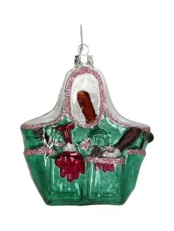 Baumschmuck "Gardening Bag" in Bunt - (H)11 cm