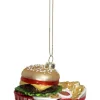 Baumschmuck "Hamburger Fries" in Bunt - (B)10 cm