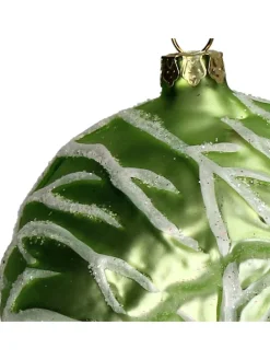 Baumschmuck "Iceberg Salad" in Grün - Ø 9 cm