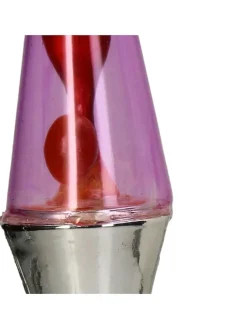 Baumschmuck "Lava Lamp" in Pink - (H)11,4 cm