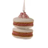 Baumschmuck Macaron Keks Anhänger in weiß