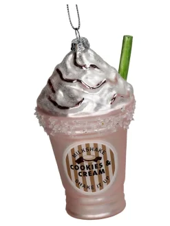 Baumschmuck "Milkshake" in Rosa - (H)13 cm