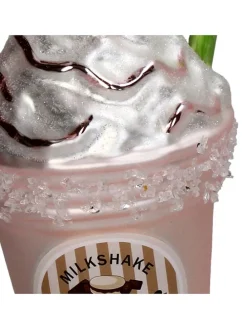 Baumschmuck "Milkshake" in Rosa - (H)13 cm