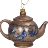 Baumschmuck "Teapot Glass" in Rosa - (H)11,4 cm