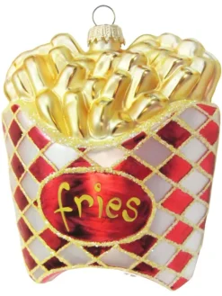 Baumschmuck-Glasornament in Bunt